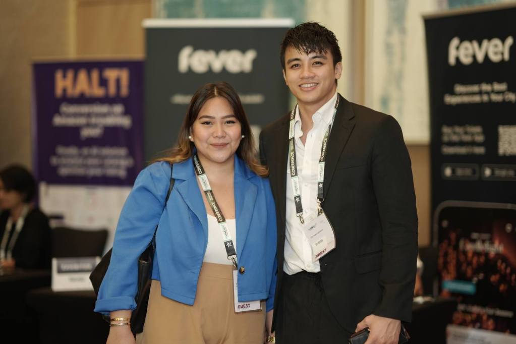 In Photo: Faye Abrihan COO of Oracle Media Group and Leo Lofranco VP for Data Analytics of the WR Advisory Group